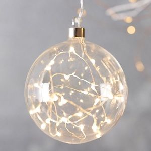 Stargazer starry glass ornament